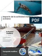 Impacto de Las Actividades Maritimas