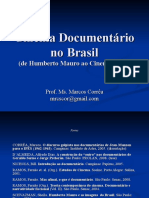 Cinema Documentário no Brasil - Humberto Mauro - Cinema Novo