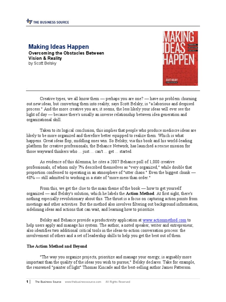 Ideation: Making Ideas Happen _ How to run an engaging ideation ...