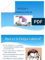 Charla Fatiga y Somnolencia