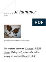 Meteor Hammer - Wikipedia PDF