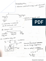 Electrochemistry - 1 Handwritten Notes