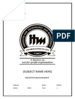 AssignmentFrontSheet