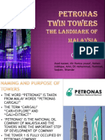 PETRONAS TWIN TOWERS Kuala Lampur, Malaysia Presentation