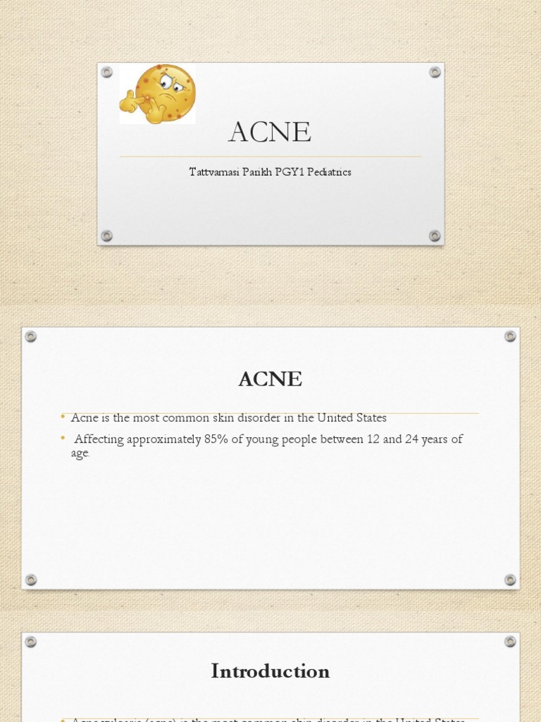 Understanding Acne: Causes and Treatments | PDF | Diseases And ...