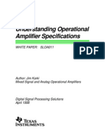OP Amp Specification