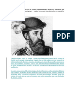 Francisco Pizarro González era un español conquistador que dirigió una expedición que conquistó el Imperio Inca.docx