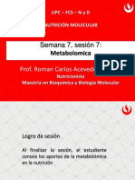 Metabolomica PDF