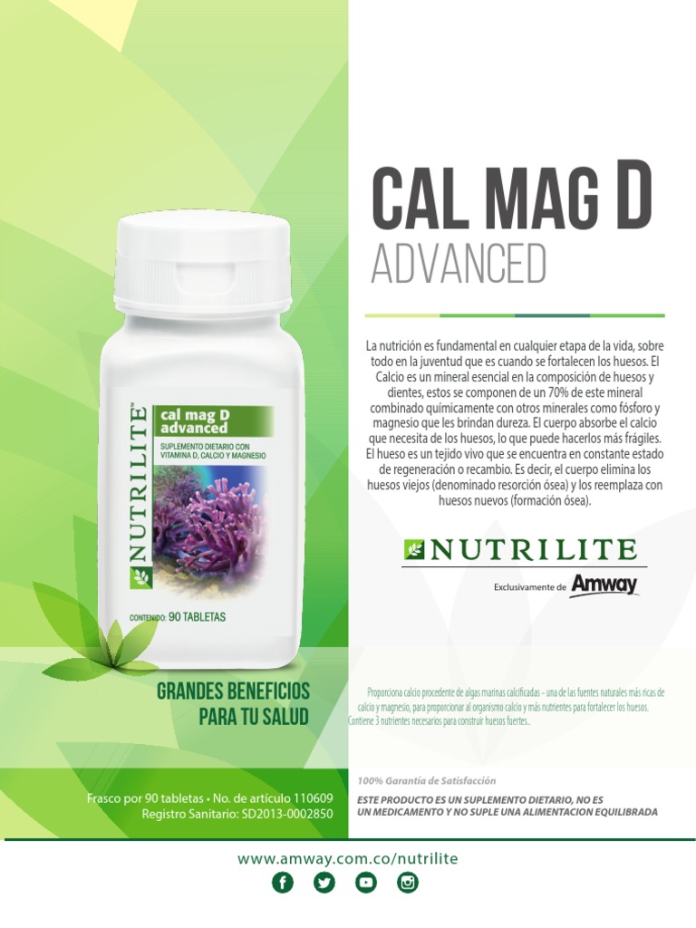 Cal Mag D PDF | PDF | Calcio | Hueso