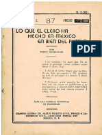 E.V.C. - 087 - El Clero en México