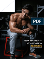 Iron Mastery Training Program - Beginner 1