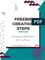Freebie-Creation-Checklist