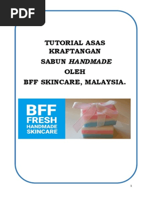 Ebook Kelas Membuat Sabun Bff Skincare Pdf