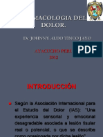 Farmacología del dolor