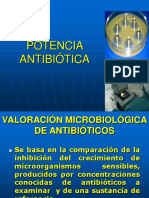 Potencia Antibiotica