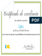 Certificado Lira