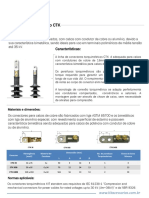 Conectores torquimétricos CTK para cabos de até 35kV