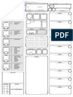 Ficha de RPG de Classe Marcial