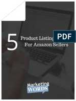 Product Listing Secrets For Amazon Sellers