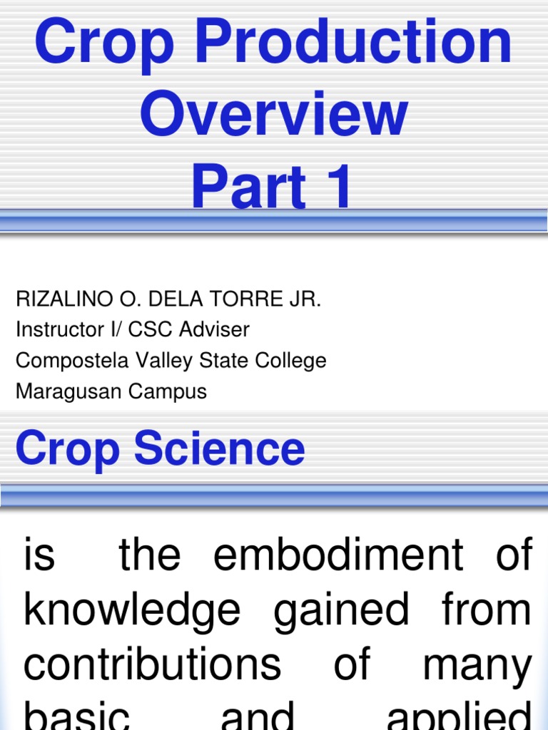 Legumes in Crop Production Overview | PDF | Legume | Agriculture