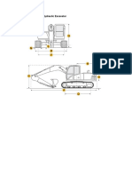 Doosan DX300LC excavator specs & dimensions