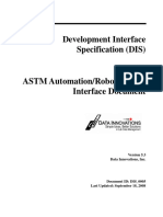 DIS - 0005 (Astm Automation Robotics Host Interface) ASTM E 1381-91 and E1394-91