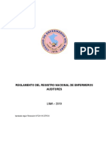 Reglamento Registro Nacional de Auditores PDF