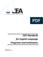 2017 CEA Standards