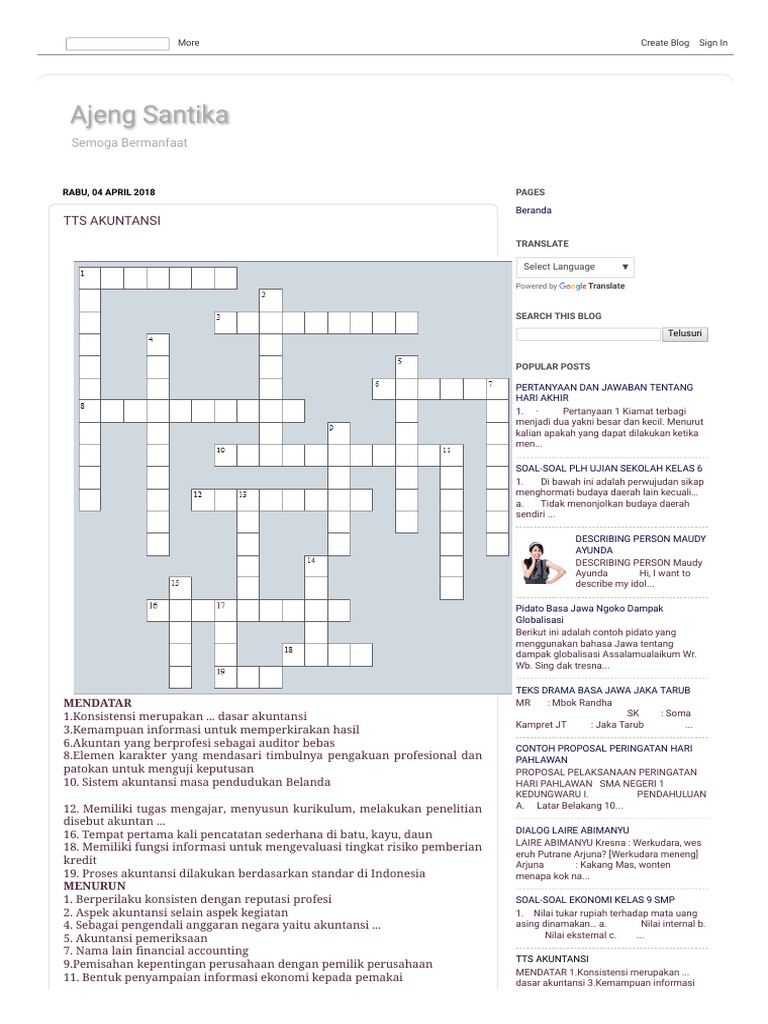Ajeng Santika Tts Akuntansi