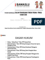 391164628 Peran Bawaslu Dalam Penanganan Tpp 2019