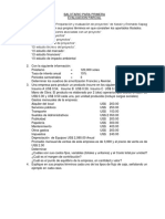 Balotario Evaluacion de Proyectos Privados y Sociales Primer Parcial