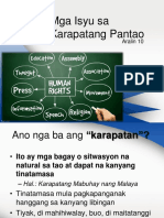 Ap10 Karapatang Pantao