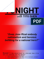 Is Rizal a True Embodiment of Nationalism and Heroism