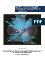 Penguatan Struktur Industri Logam Tanah Jarang Di Indonesia