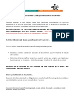 AA2-EVIDENCIA 2 Documento "Clases y Clasificación de Documentos