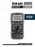 21N137 Manual Multimetro Digital HM 2090