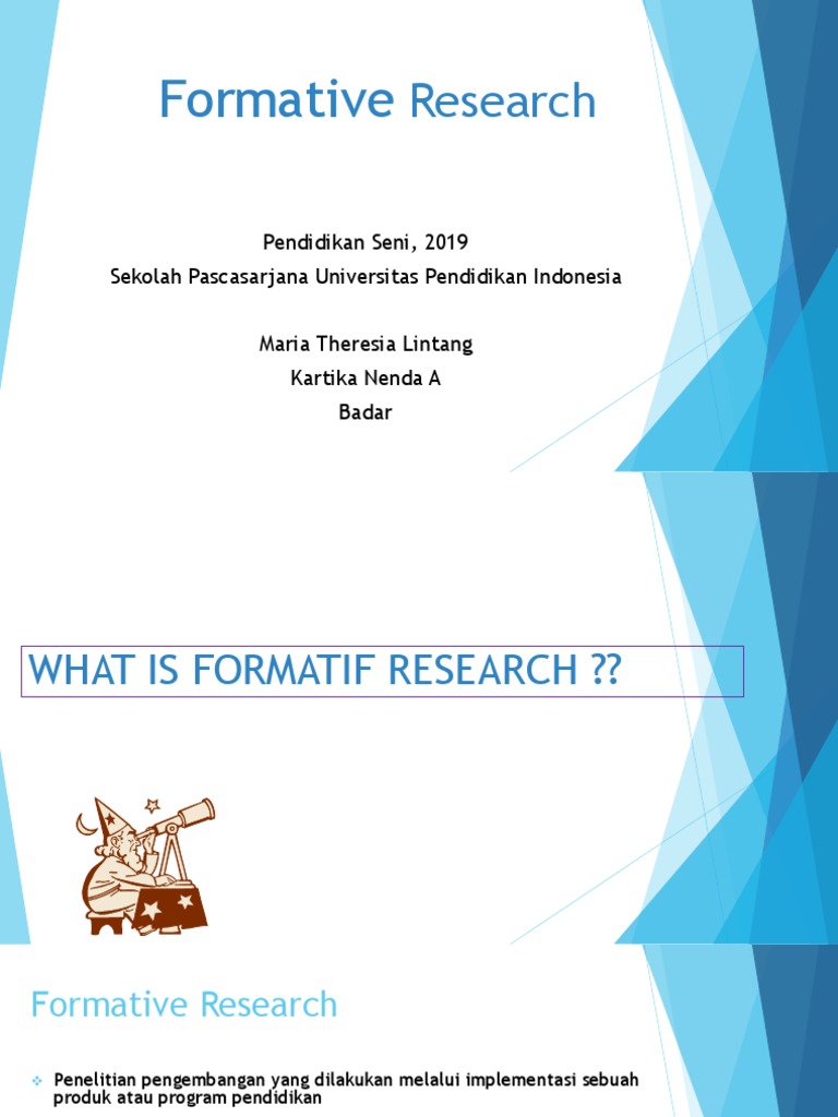 Riset Formatif dalam Pendidikan Musik | PDF