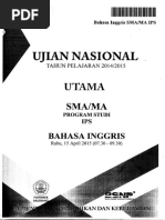Naskah Soal Un Bahasa Inggris Sma Ips 2015 Paket 1 Pdf