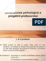 Psih Ed 03 Pregatirea Psihologica A Profesorului