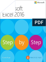Microsoft Excel 2016 Step by Step PDF