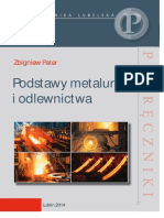 Zbigniew Pater - Podstawy Metalurgii I Odlewnictwa