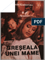 Greseala Unei Mame - Emile Gaboriau PDF