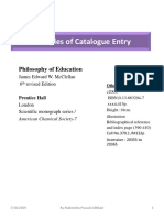 Vertical Catalogue Practical Added Entry