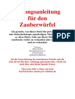 Lösungsweg Zauberwürfel v11 PDF