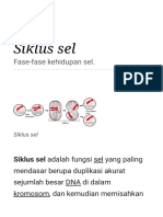 Siklus Sel - Wikipedia Bahasa Indonesia, Ensiklopedia Bebas