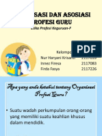 Organisasi Dan Asosiasi Profesi Guru