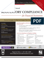 Annual Regulatory Compliance For FI - Nov 2010