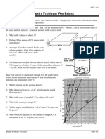 Density Problems