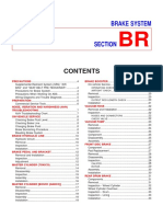 Nissan Sentra N16 Brake Service Manual PDF