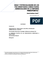 ARELLANO GAULT, David - Dilemas y Potencialidades de Los Presupuestos PDF
